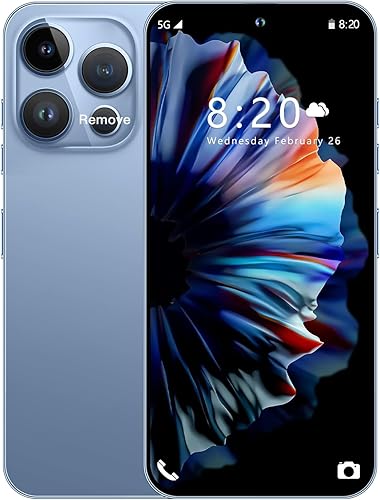 14 ProMA X - Teléfono celular desbloqueado, batería de larga duración de batería de 6.82 pulgadas, pantalla HD desbloqueada, 16+512 GB Android 13.0