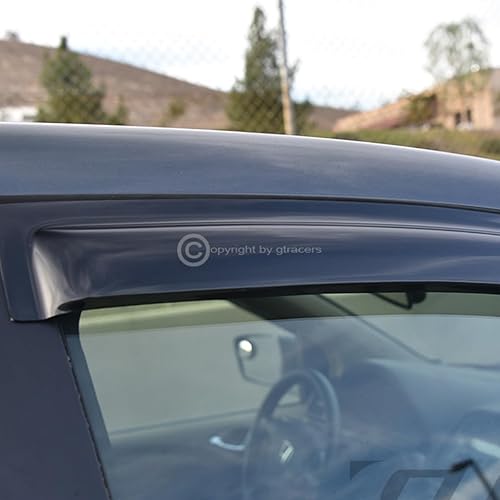 Miniatura 6 de R&L Racing Viseras de ventana deflector de humo con protección solar y lluvia, 4 unidades, compatibles con 96-02 4Runner
