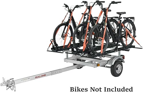 Vista 29 de Malone MPG586XV EcoLight 2 - Remolque de kayak con 2 portadores de kayak en V Capacidad de 14 pies/400 libras Totalmente sumergible