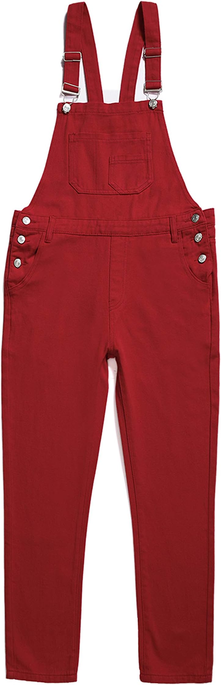 Cute Womens Overalls, Red