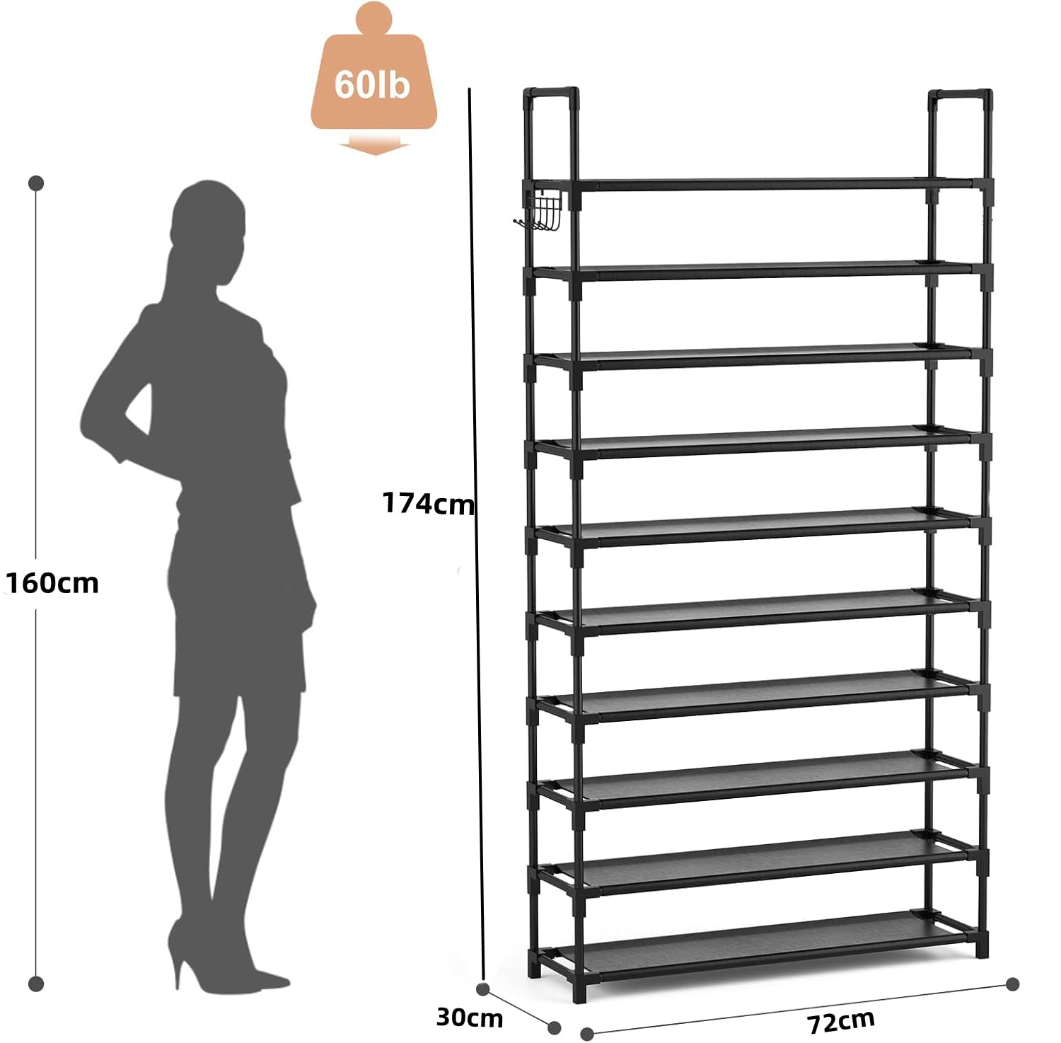 SPUSEN Shoe Rack - Image 3