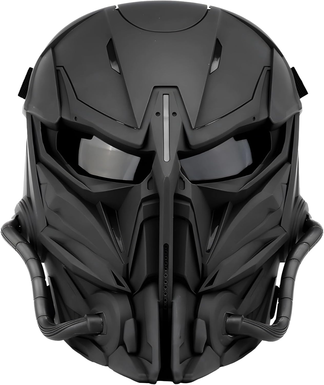 Full Face Airsoft Mask, Adjustable Protective Cs Cosplay Mask With Ventilation And Foam Cushioning, Clear Lenses, For, Bb Guns, Outdoor Fun