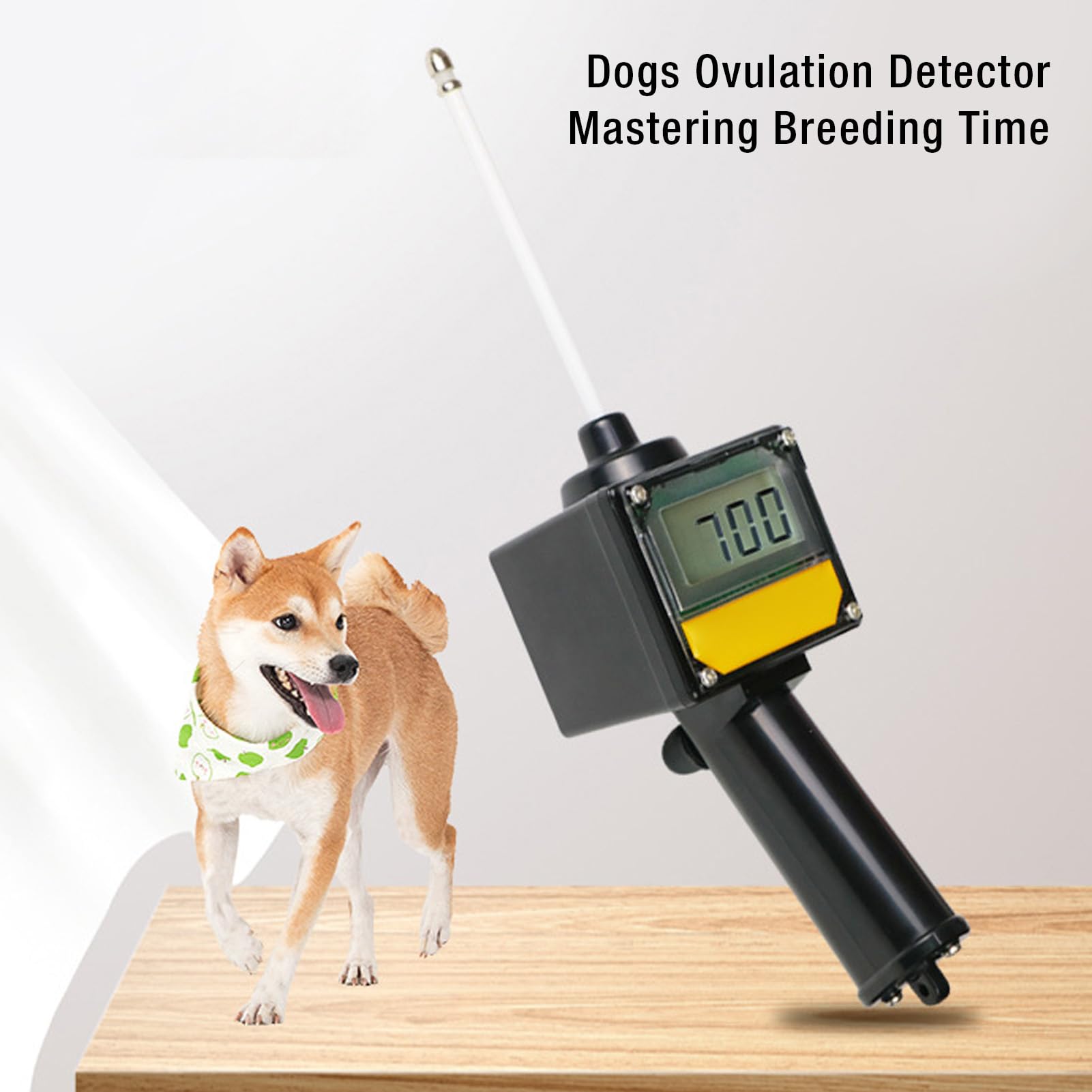 dsheng Détecteur D'ovulation pour Chiens, Kit de Test D'ovulation Professionnel pour Chien, Test de Grossesse pour Chien à la Maison, Détecteur D'ovulation pour Animaux de Compagnie,