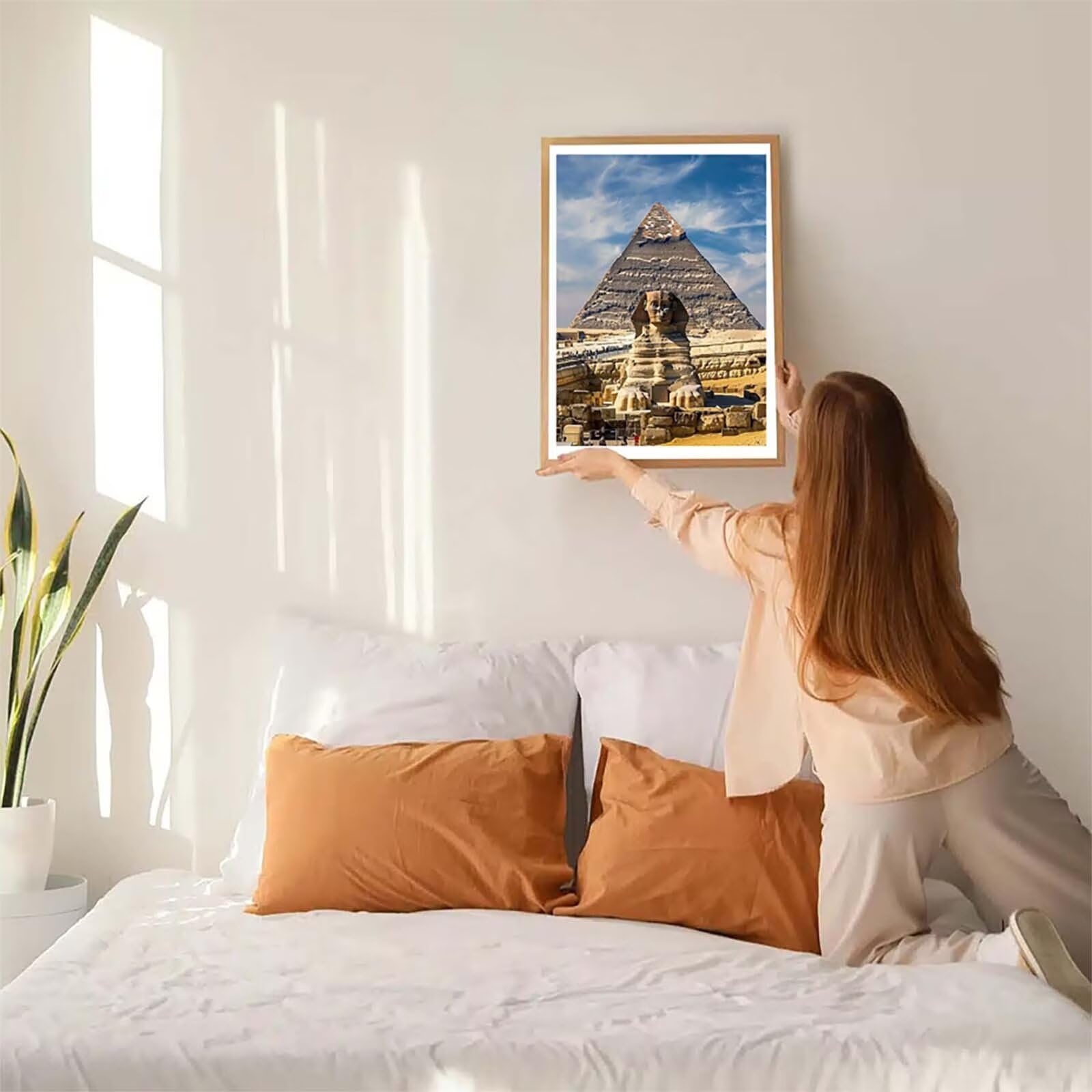 Egitto Diamond Painting Adulti 60x80cm, 5D Diamond Painting Kit F-7510
