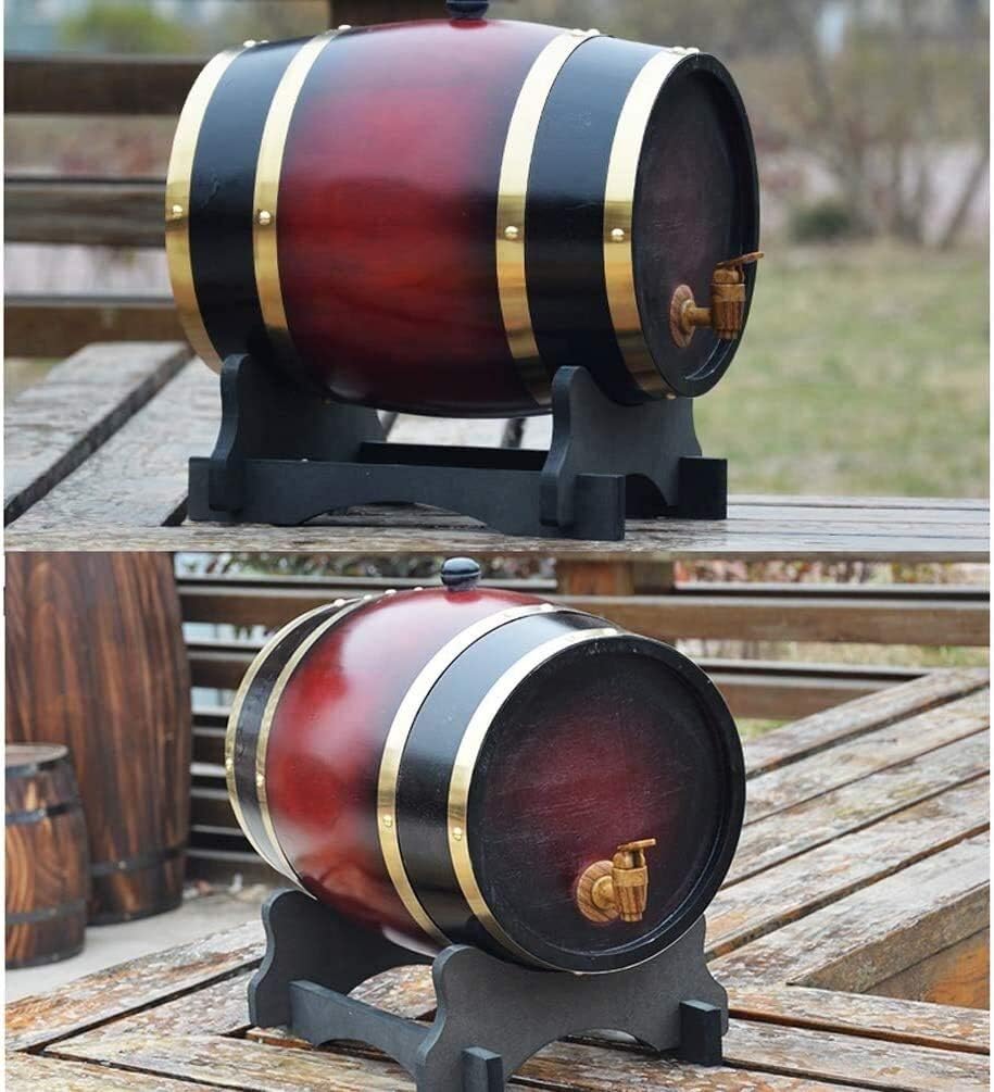 White Oak Aging Barrel Age your own Tequila Whiskey Rum Bourbon Wine (Color : F Size : 5L) (F 50L)