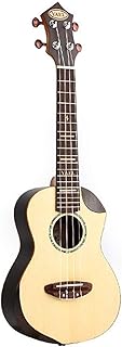 HIZLJJ Ukulele 4-String Travel Series Soprano Ukulele Musical Instrument Ukulele Small Guitar 23 Inch Spruce Veneer Armrest Professional Guitar Ukulele