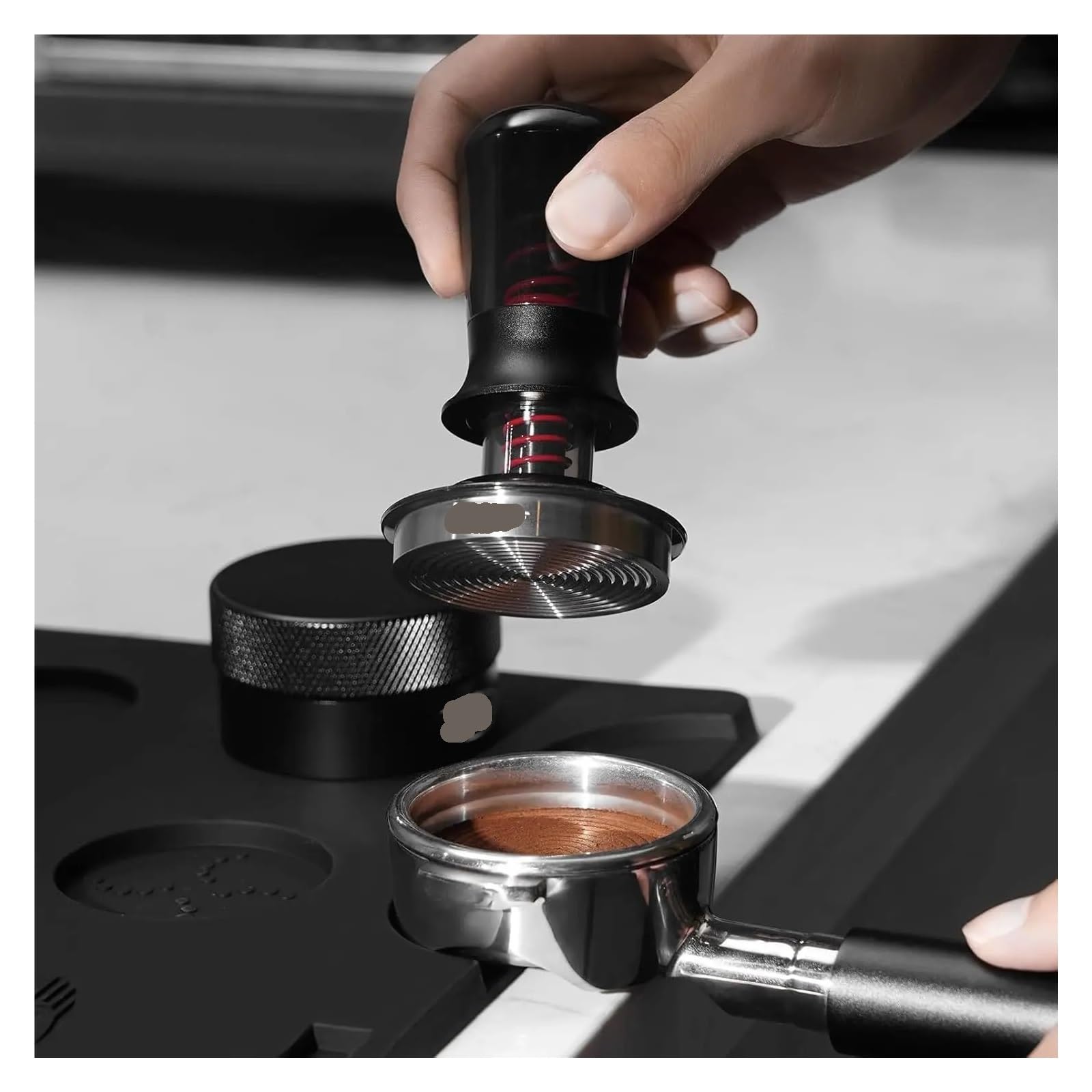 Zapasowy Ubijak Do Espresso, Sprężynowy Przezroczysty Ubijak Do Kawy, Pasuje Do 51/54/58mm Portafilter Ekspres Do Kawy Akcesoria Zamienne(Transparent 54mm)