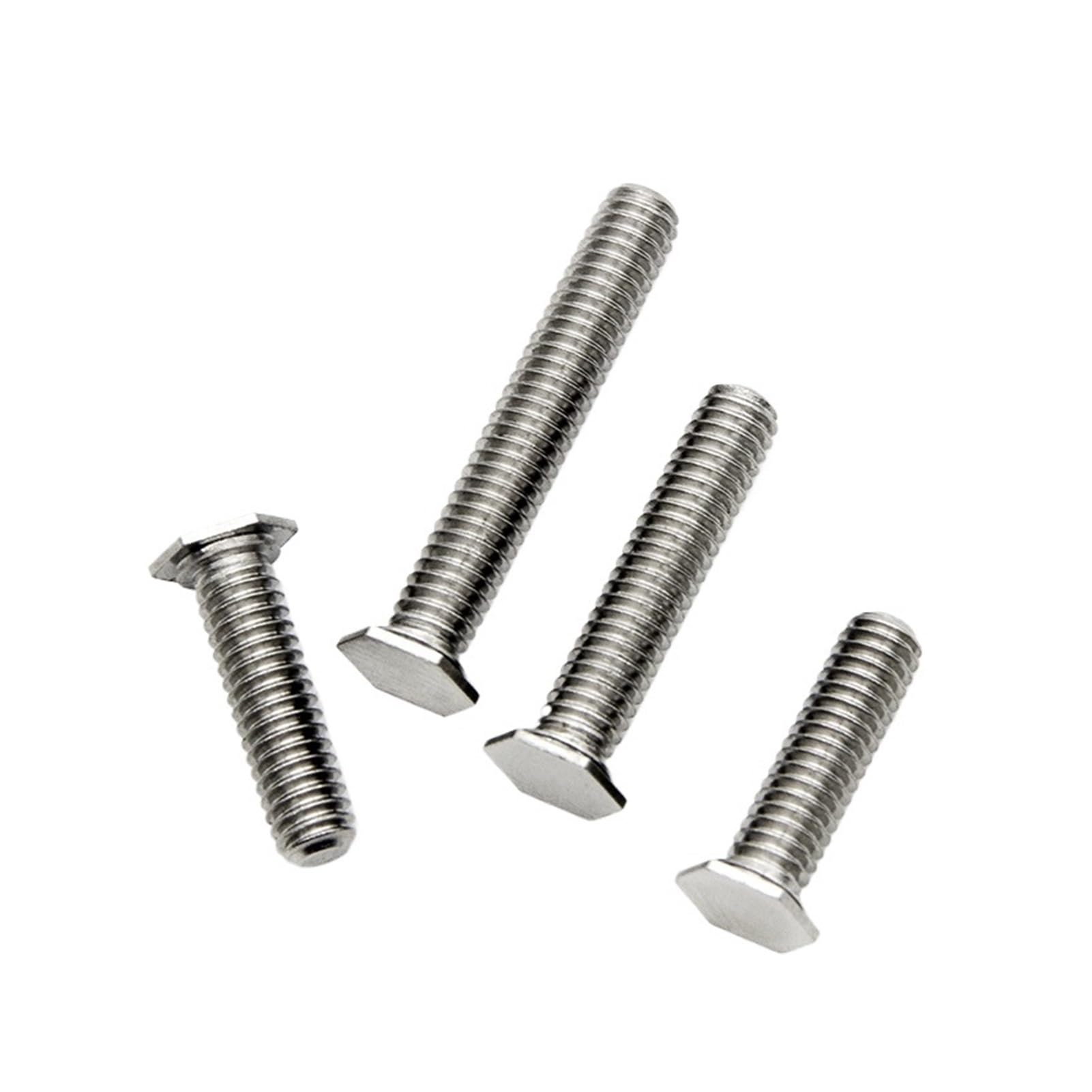 M3 M4 M5 M6 M8 Self Clinching Screw Studs Pressure Rivet 304 Stainless Steel Hexagonal Flush Head(35mm,M6-(20pcs))