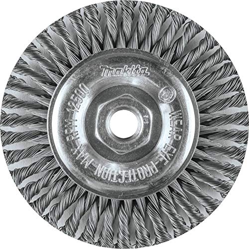 Makita A-98522 5" Stringer Bead Twist Wire Wheel, 5/8"-11 by Makita - Image 2