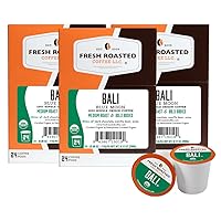 Vista 98 de Fresh Roasted Coffee, Tarrazu de Costa Rica, tostado medio, 24 cápsulas para cafeteras K Cup