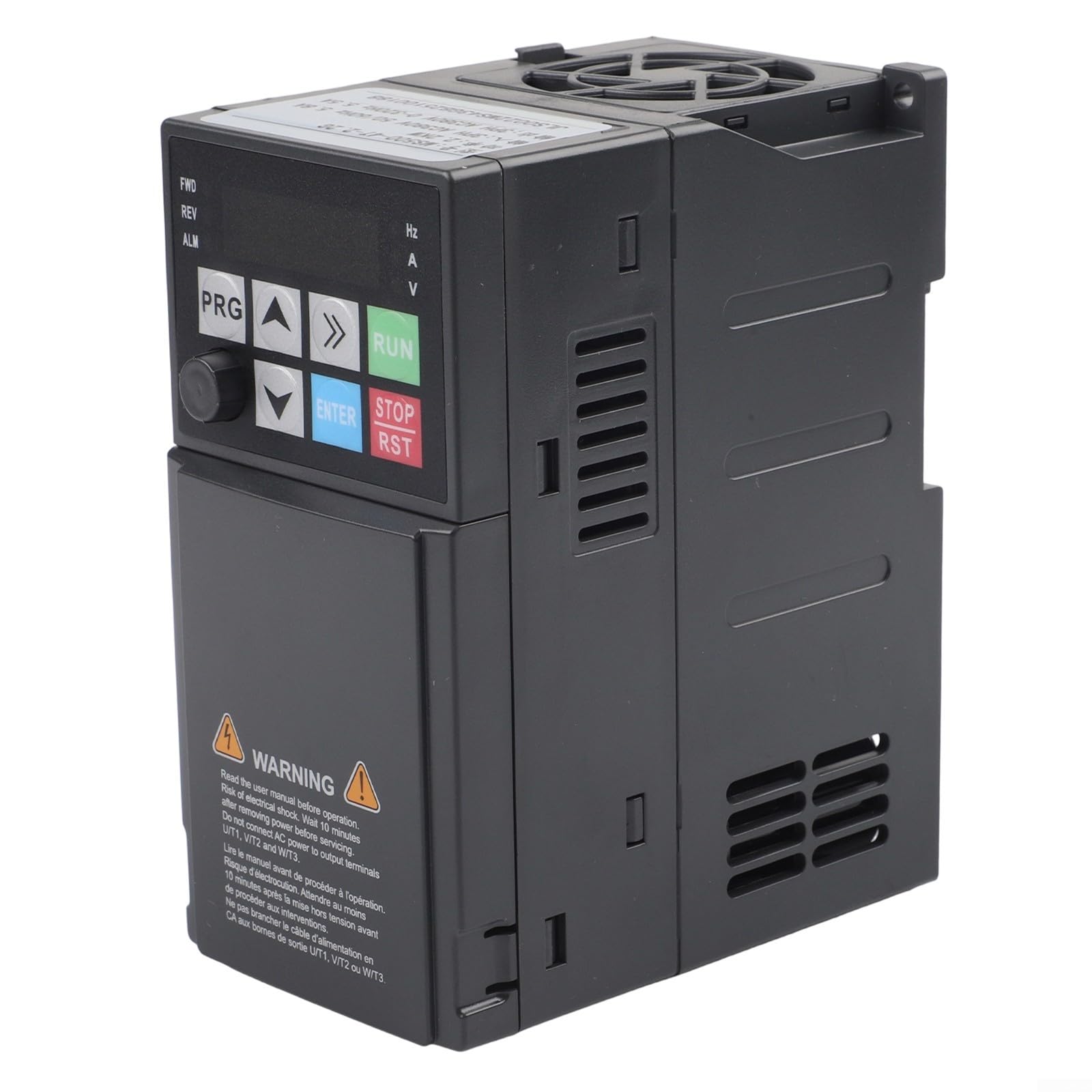 Para variador de frecuencia vfd 2,2 kW 220 V 1 fase a 3 fases – Motor regulador de velocidad con 8 capas de protección y gran disipador de calor para husillo CNC