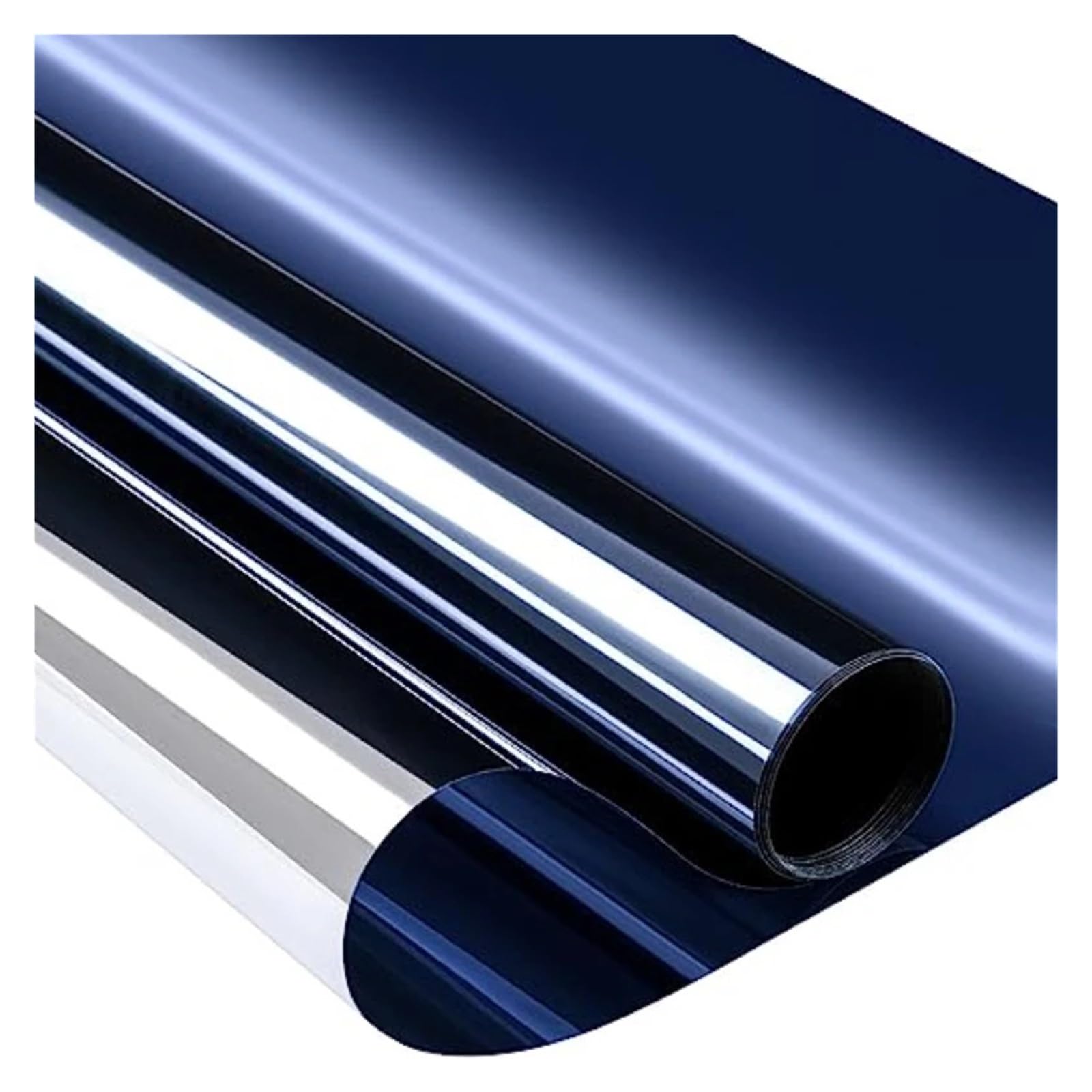 Window Film Privacy One Way Window Film Daytime Privacy Static Cling Sun Blocking Reflective Tint(30x200cm)