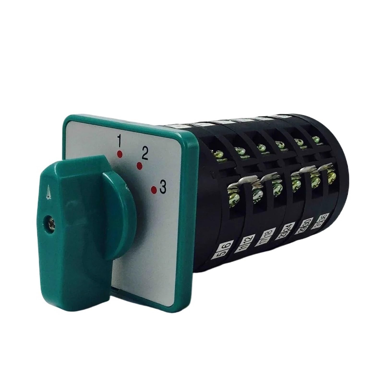 Commutateur de transfert rotatif LW6-6 à 3 positions et 36 bornes pour circuits 380V