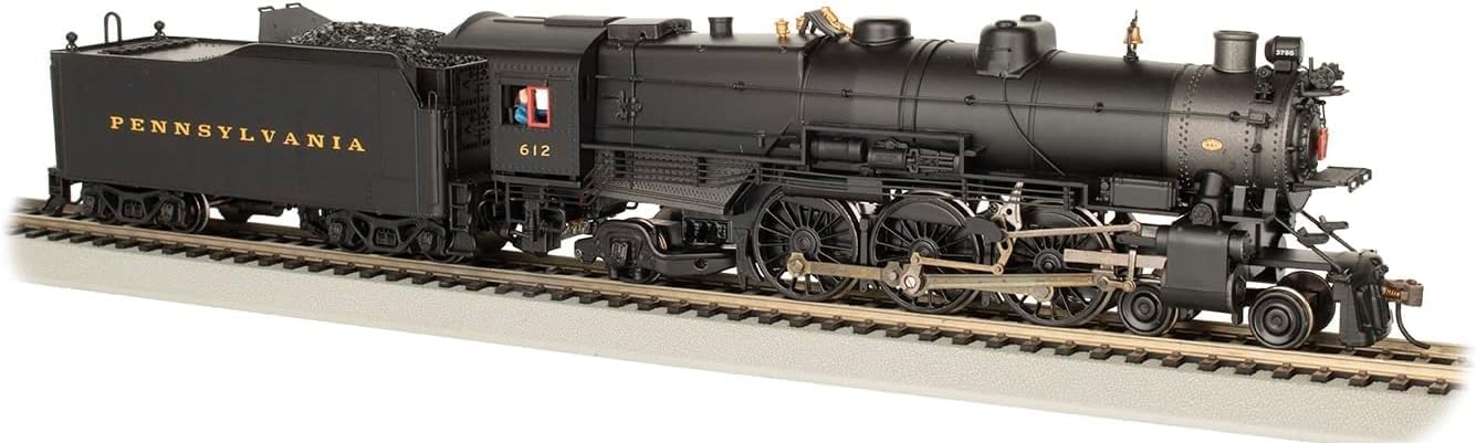Bachmann Trains - K4 4-6-2 Pacific - DCC WOWSound Equipped Locomotive - PRR #612 Post-WAR with Modern Pilot - HO Scale, Prototypical Colors (84407)