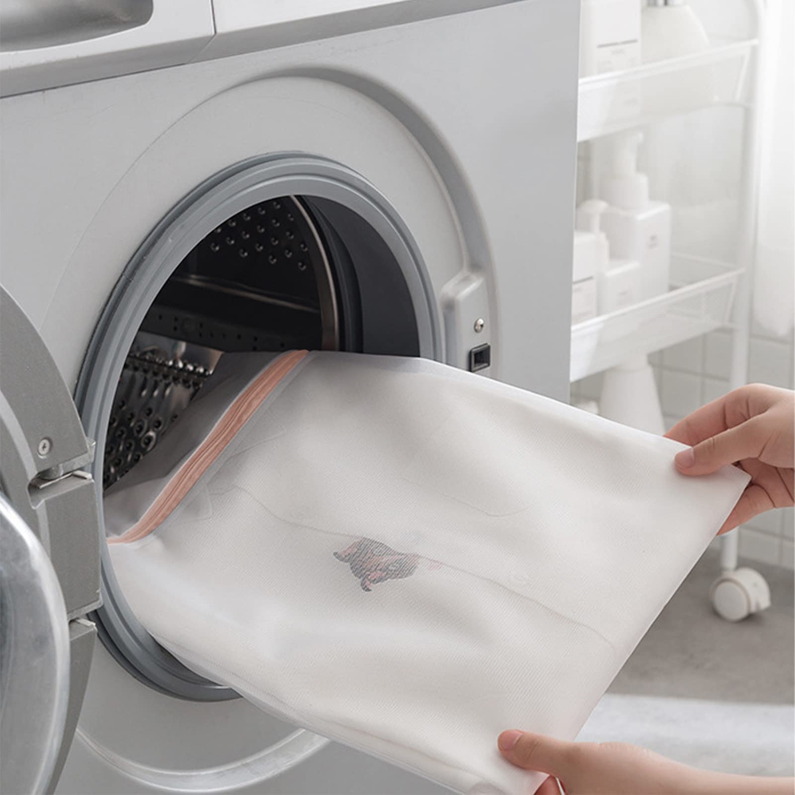 Wasnetten Set Van 8 - Universele Waszakken Voor De Wasmachine Duurzaam En Fijnmazig
