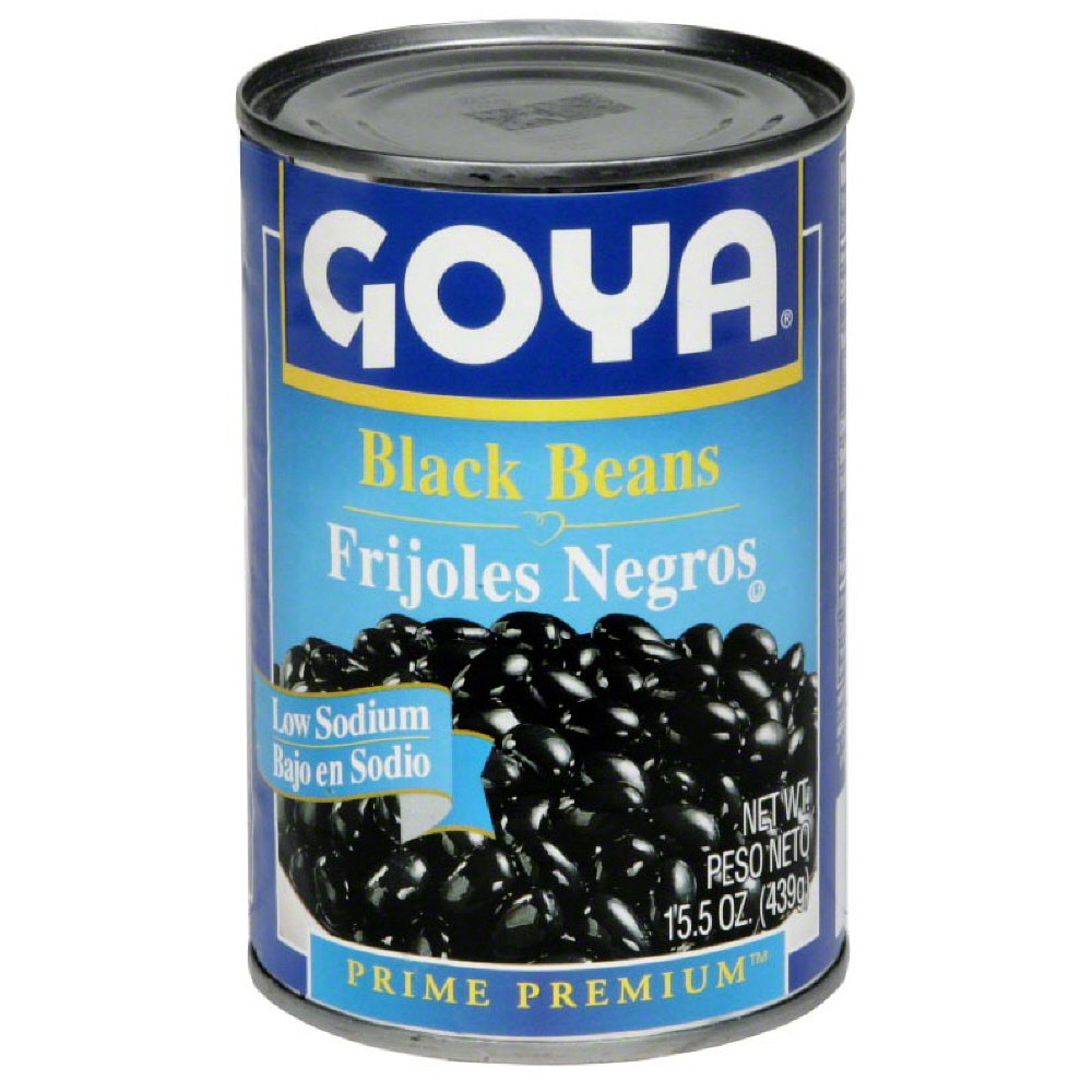 Goya Black Beans Low Sodium
