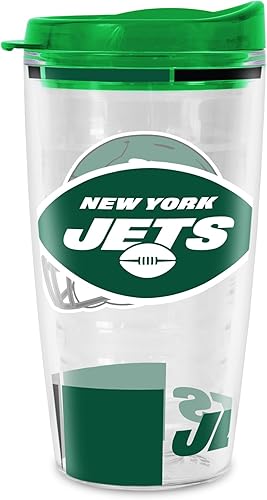 Miniatura 33 de Rico Industries NFL - Vaso clásico de fútbol americano de doble pared, 16 oz o 20 onzas, tapa W