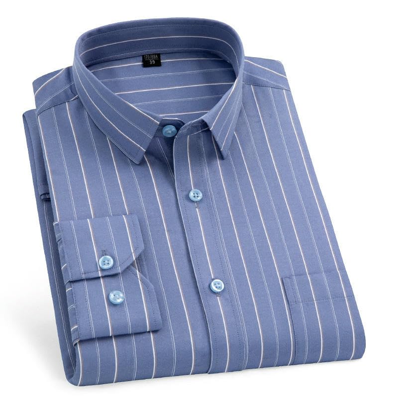 Camisa de manga larga de algodón transpirable que evita el calor 5