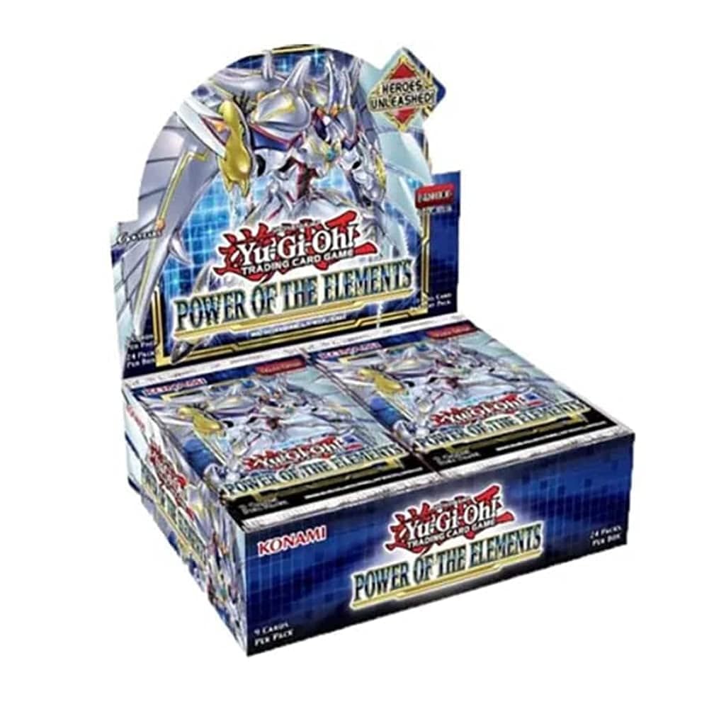 遊戯王 - POWER OF THE ELEMENTS 初回x 2box+通常x 1box Amazon.com: YuGiOh Trading Card Game Power of the Elements