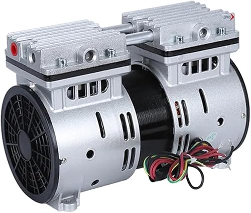 Miniatura 2 de Bomba de compresor de aire 220V110V 60HZ (CA) 115LMIN 300W bomba de vacío de pistón sin aceite para imán de adsorción HZW-400 (220V)