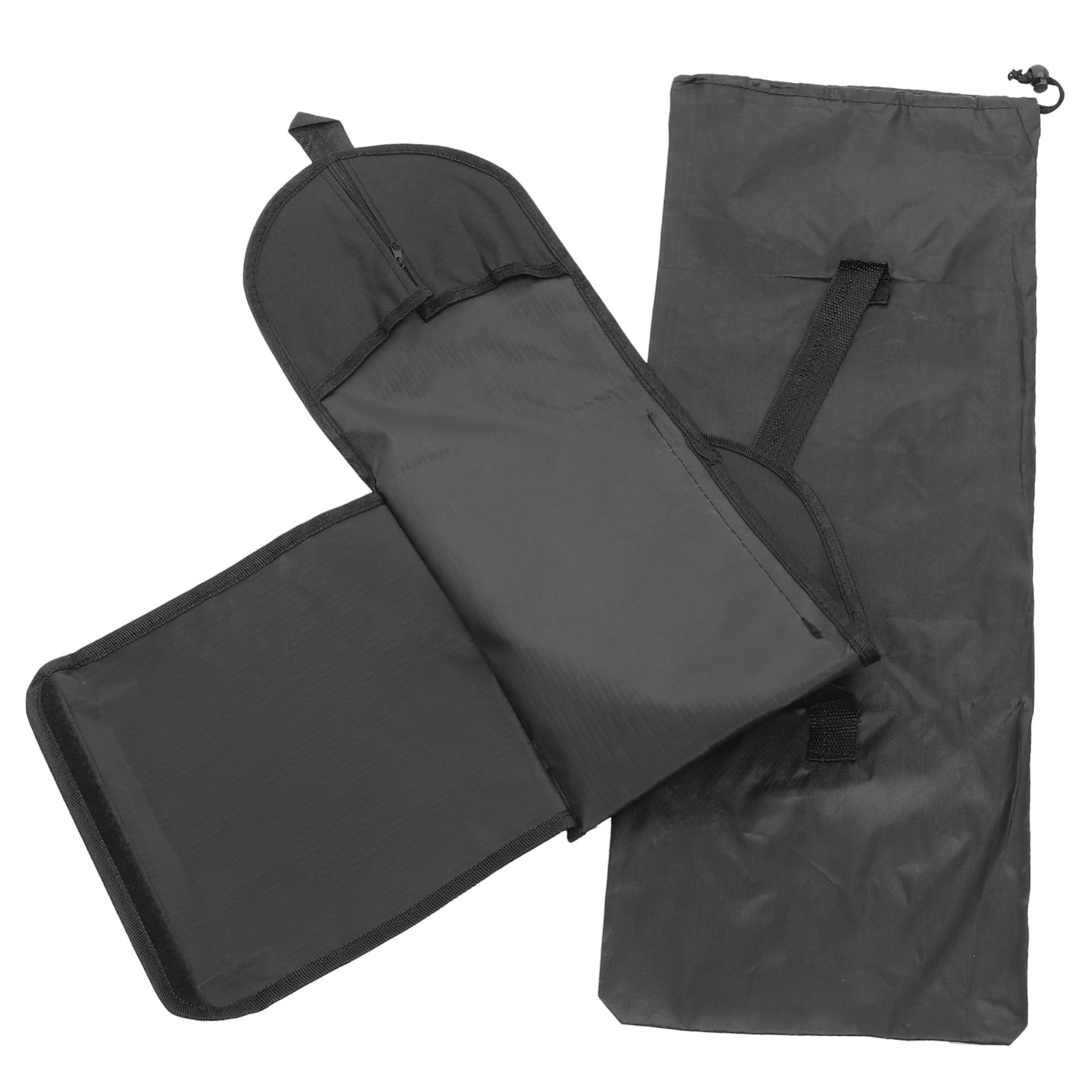 Parliky 2pcs Scooter Backpack Skateboard Bag Snowboard Sling Bag Sliding Plate for Easy Carrying and Storage