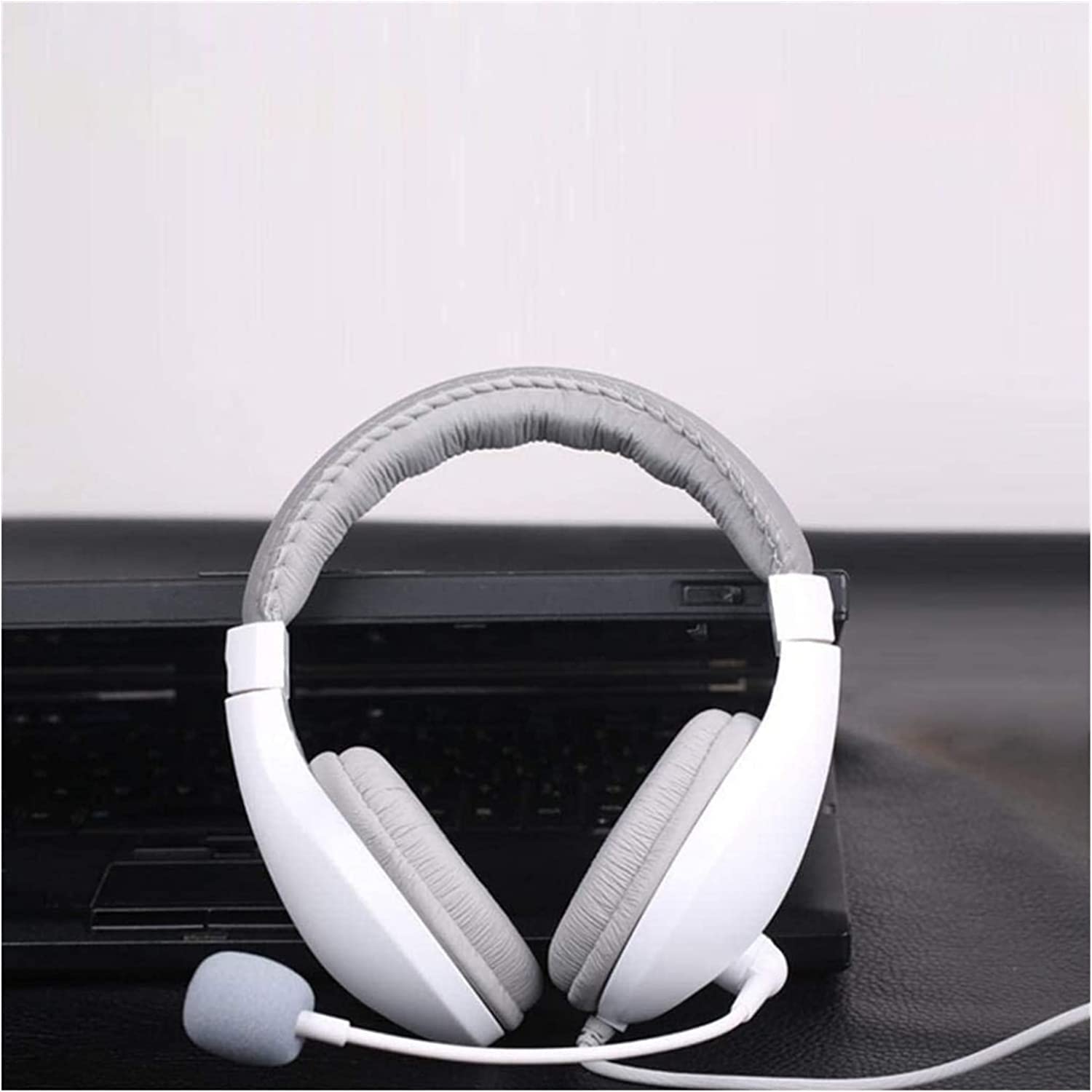 Cuffie con cancellazione del Rumore, Cuffie Over-Ear con Microfono Integrato for chiamate Chiare