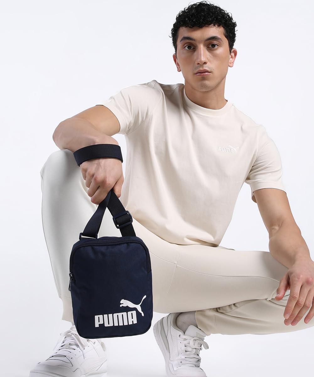 PUMA Bolso Bandolera Phase OneSize, Navy Blue