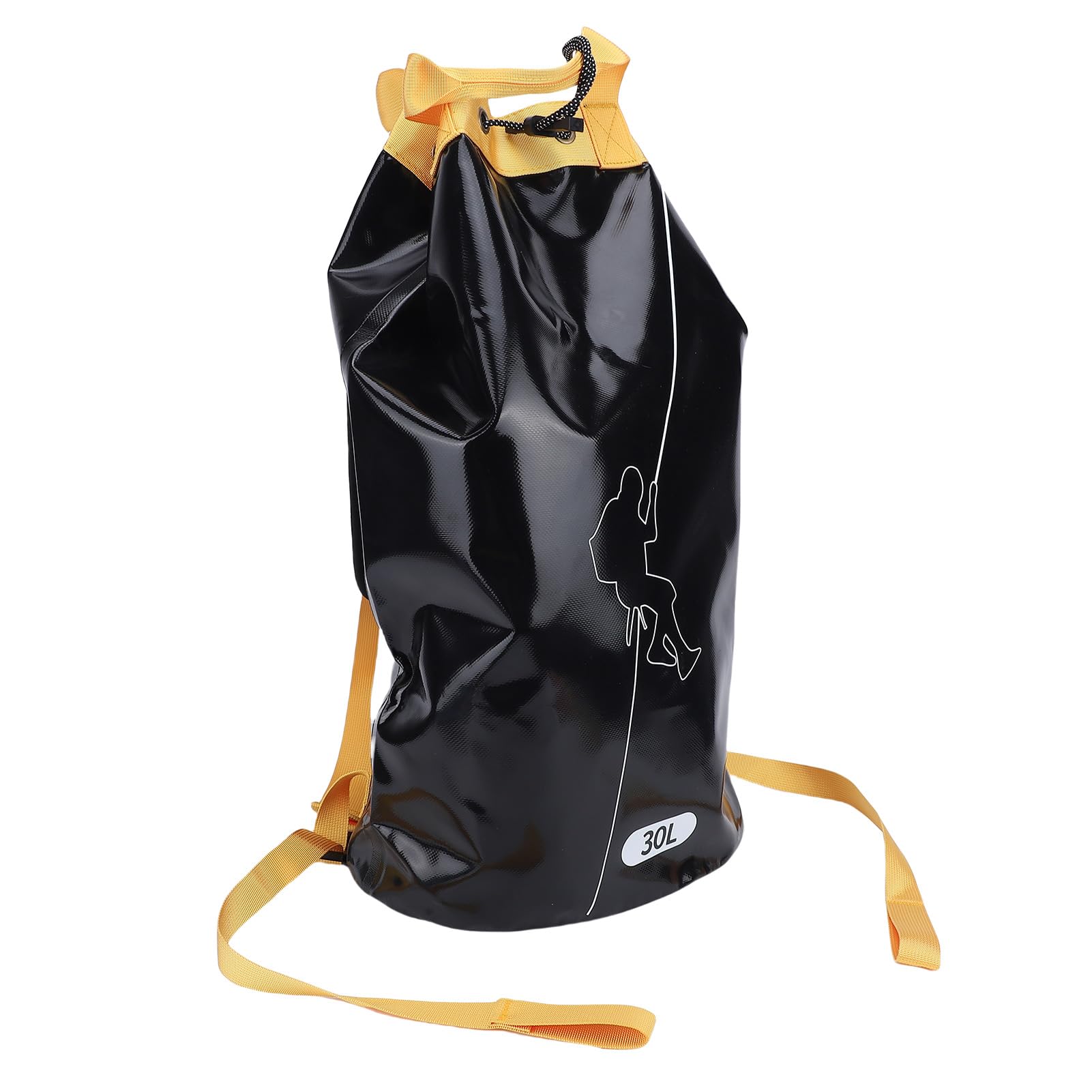 Bolsa de cuerda de PVC de 30L ideal para exploración y escalada en roca al aire libre 8
