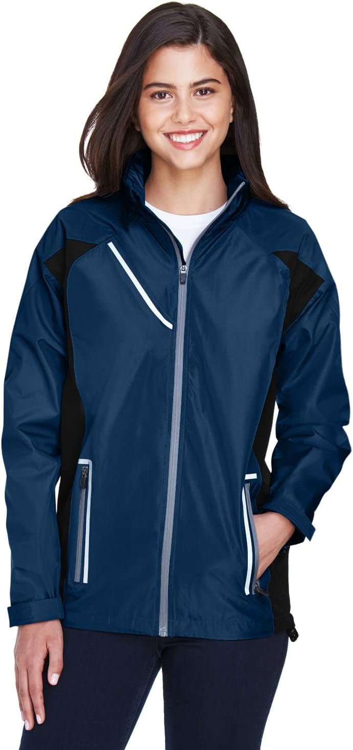 Team 365 Ladies' Dominator Waterproof Jacket S SPORT DARK NAVY