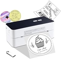 vretti Címkenyomtató USB - DHL Kompatibilis Szállítási Címkenyomtató 4x6 Méretben, Amazon, Etsy, Ebay, UPS Webshopokhoz, Windows/Mac Rendsze 1