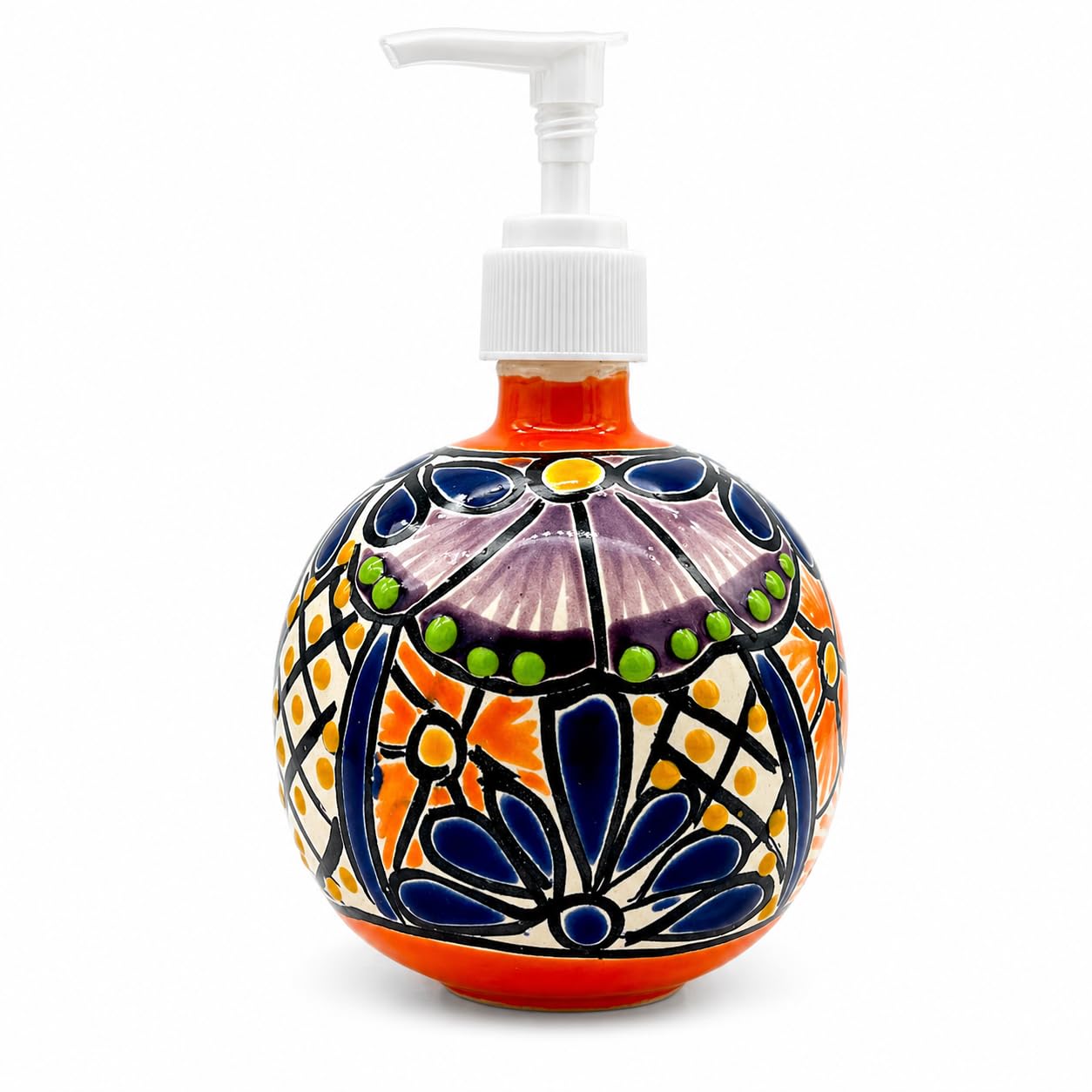 Amazon｜Talavera カラフルな球状ハンドソープディスペンサー