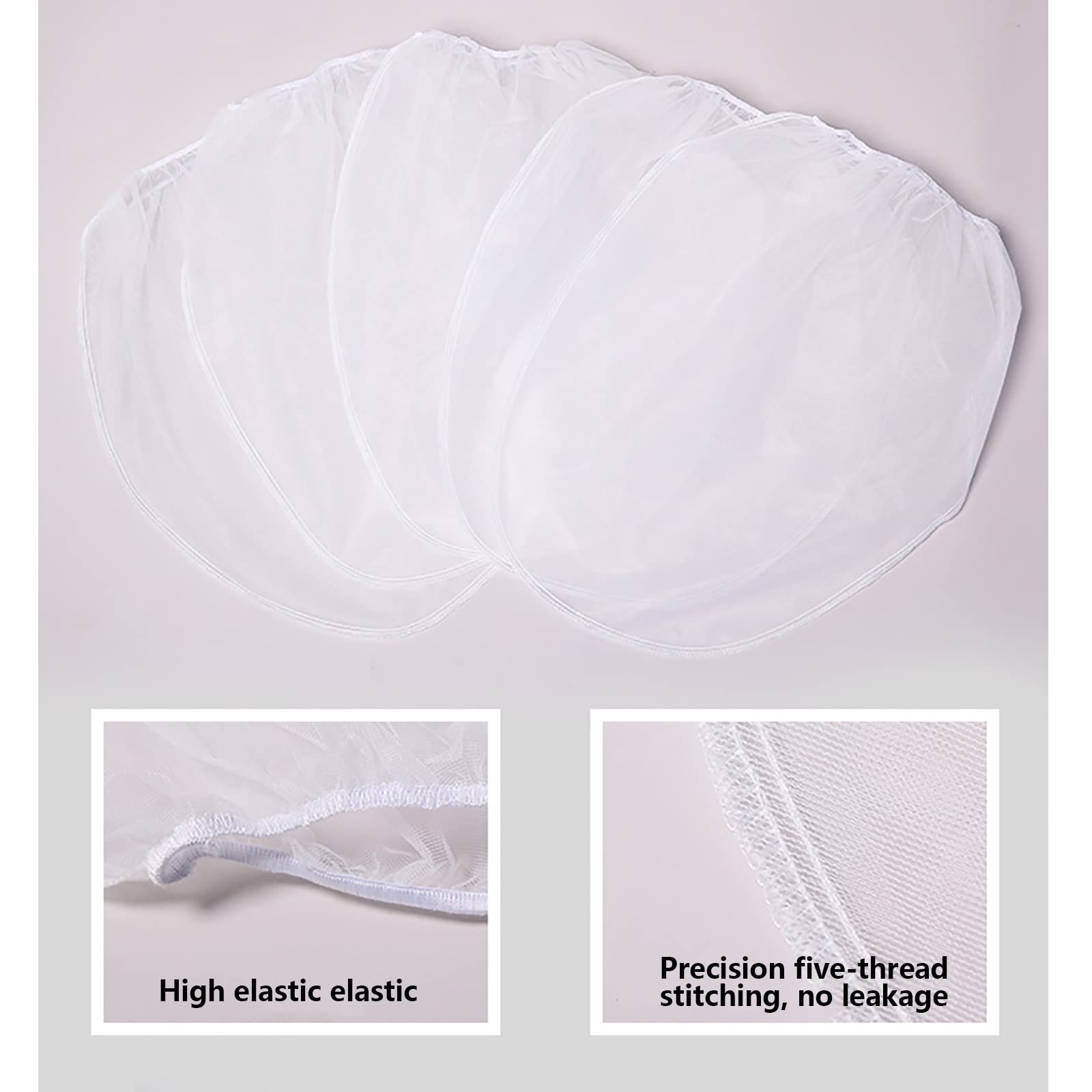 5 Stück Nylon-Netz-Farbsiebe, Latex-Farbsiebe mit elastischer Öffnung, Filter für Verunreinigungen, Heimkoration, Malwerkzeuge 5 Stück Nylon-Netz-Farbsiebe, Latex-Farbsiebe mit elastischer Öffnung, Filter für Verunreinigungen, Heimkoration, Malwerkzeuge