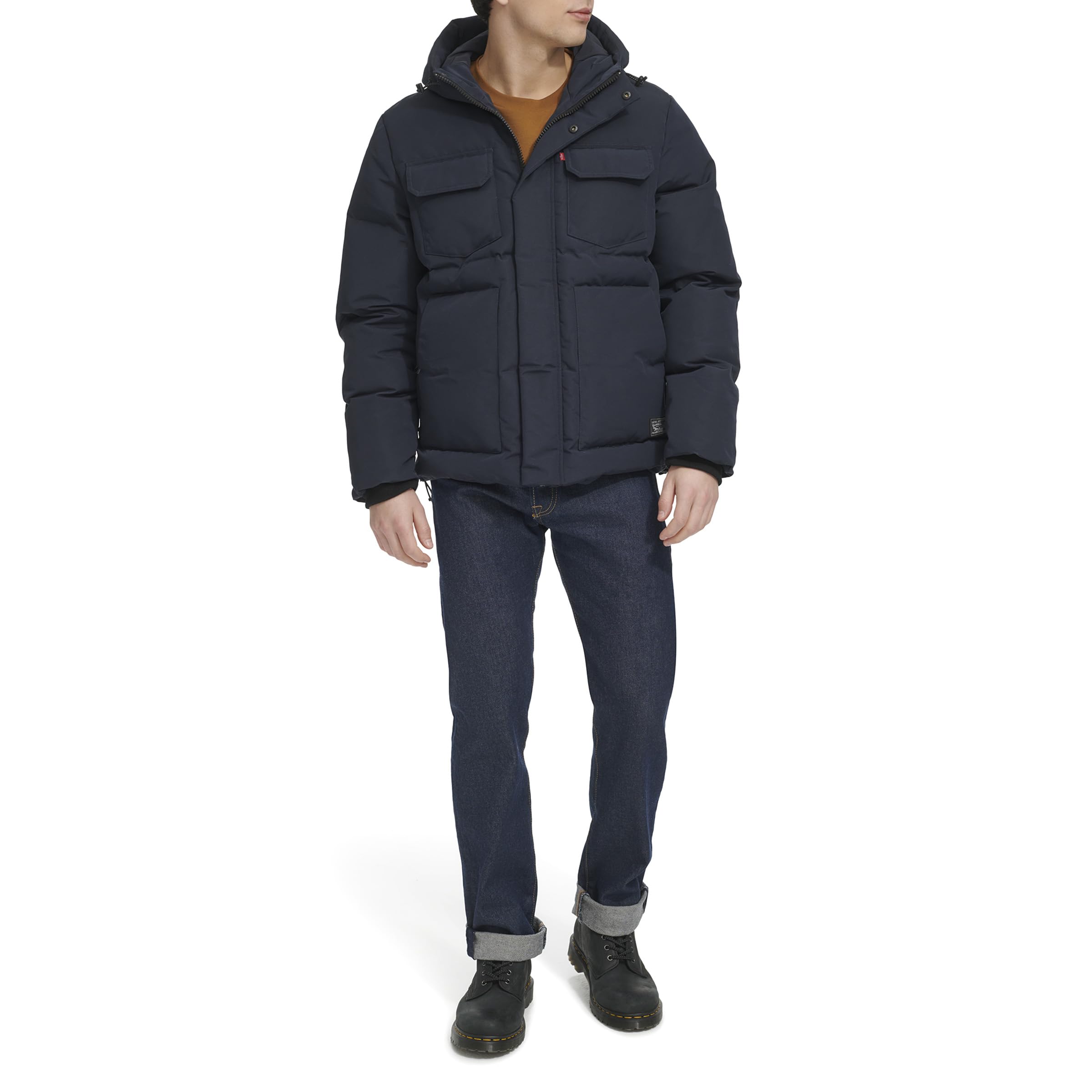 Levi's 2-chest Pocket Hooded Puffer Giacca Uomo