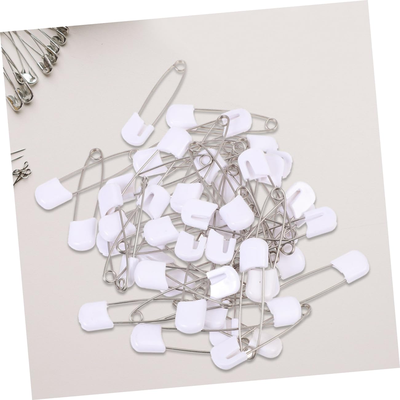 VICASKY 5 Sätze Sicherheitsnadeln Hochwertige Brooch Pins Für Stoffwindeln Kinderbekleidung Und Mehr Leicht Tragbar Und Einfach Zu Verwenden Für Neugeborene Und Kleinkinder 60 Stück * 5