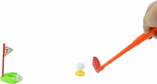 Miniatura 4 de FixtureDisplays - Juego de golf para niños (plástico, para niños de 2 a 6 años)