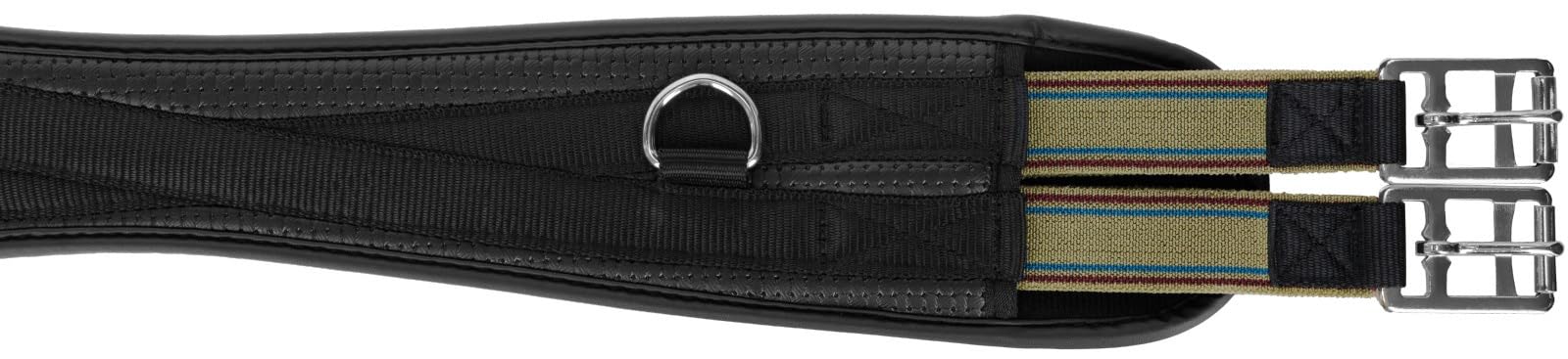 Kerbl 321058 Curved Saddlegirth - Black, 110 cm