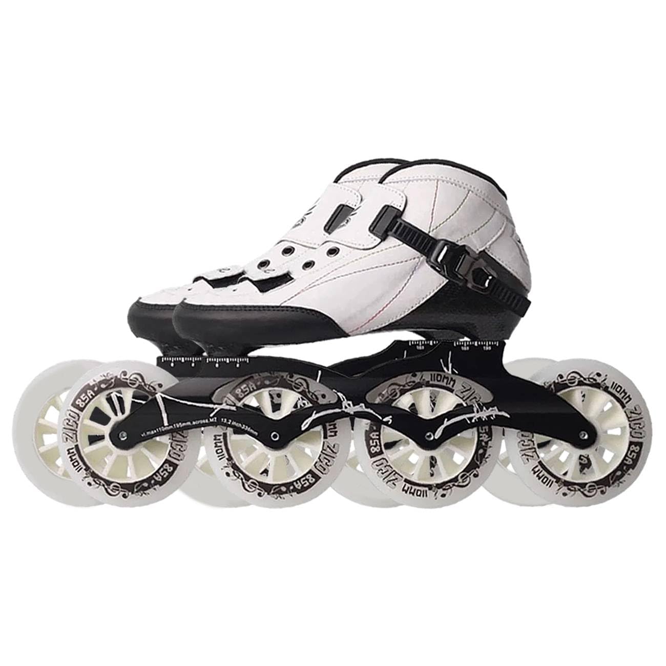 Patines En Linea Adulto para Mujer Y Hombre, Unisex White,36