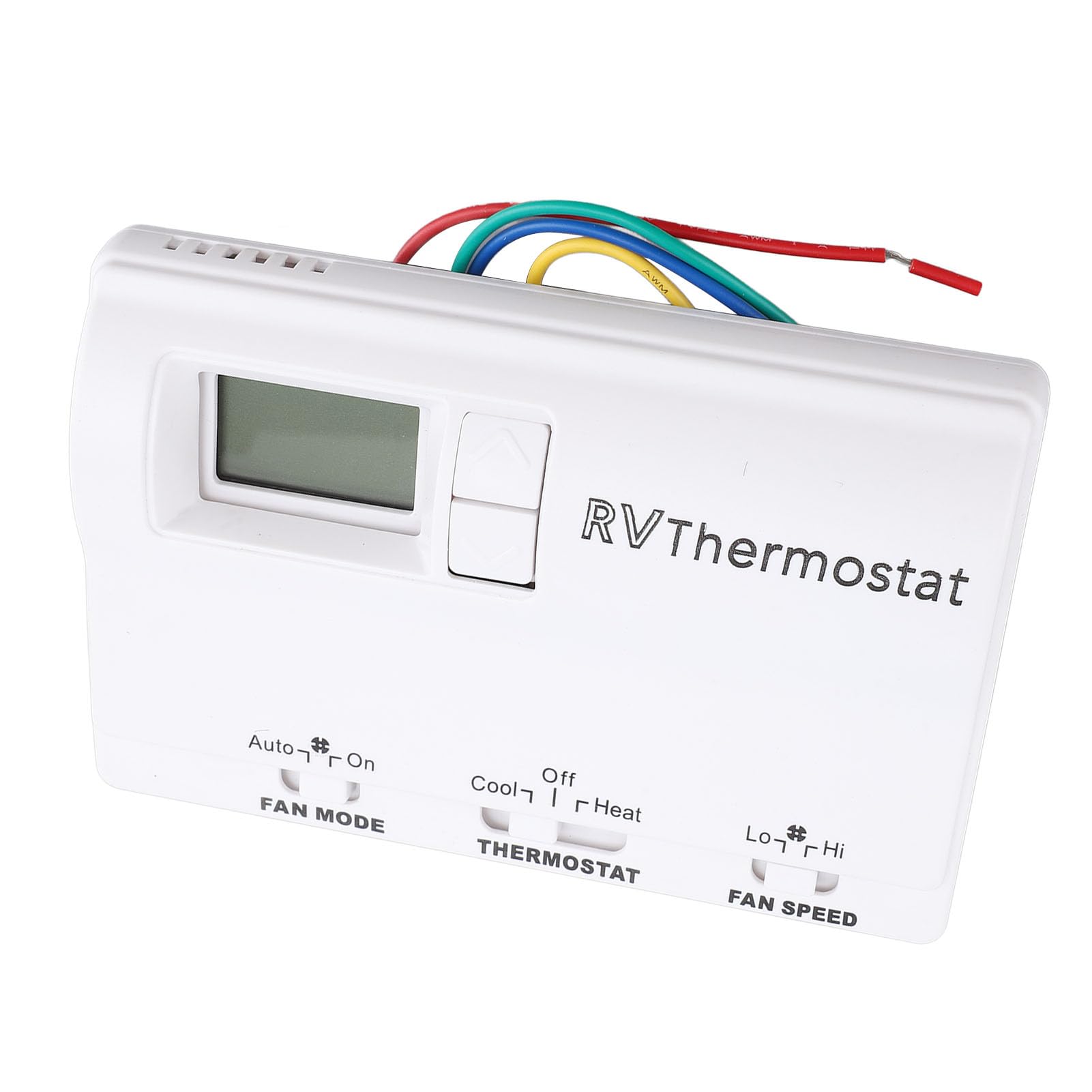 Termostato digital RV con temperatura ajustable (blanco)