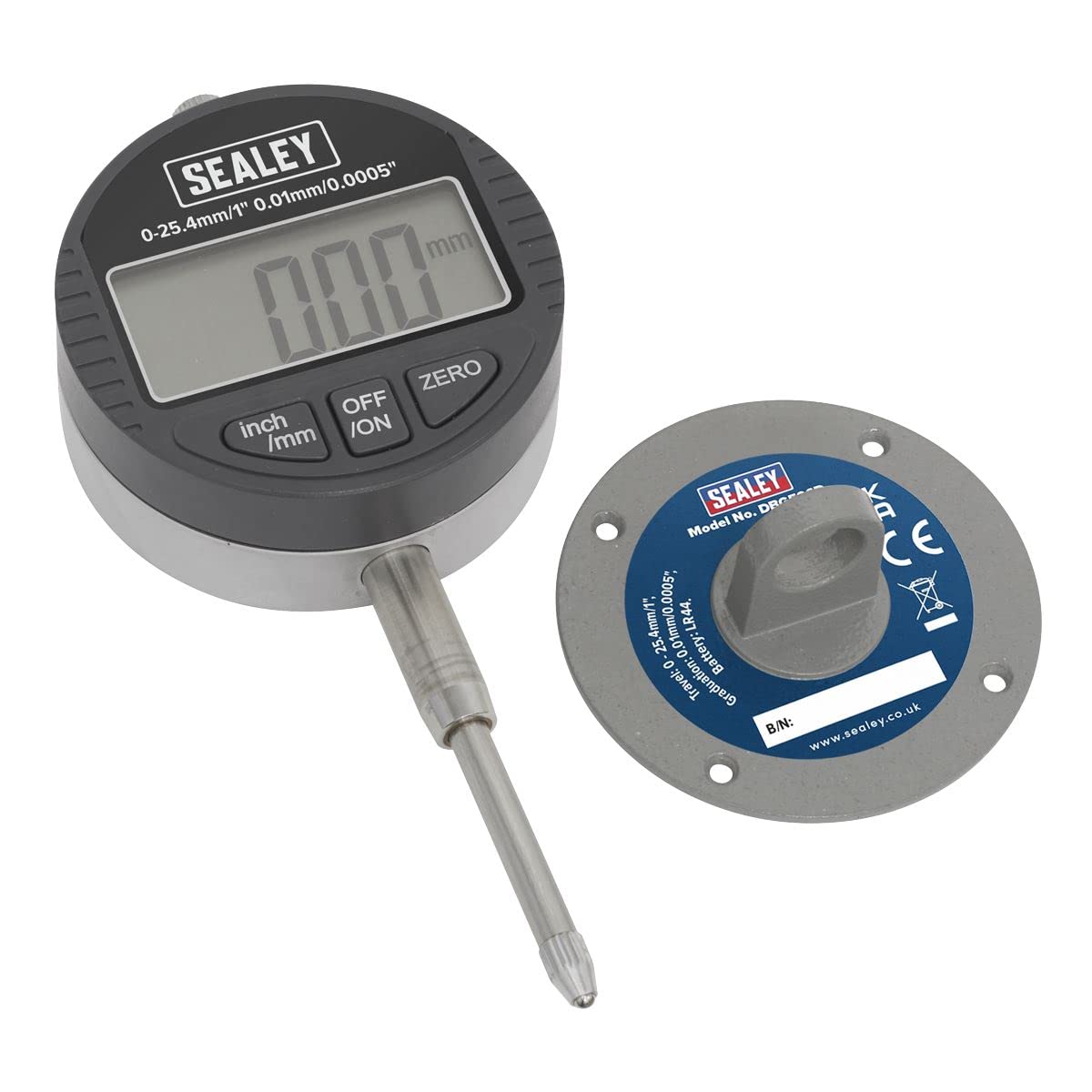 Sealey DBG506D Dual Reading Digital Dial Bore Gauge Jauge d'alésage numérique à Double Lecture