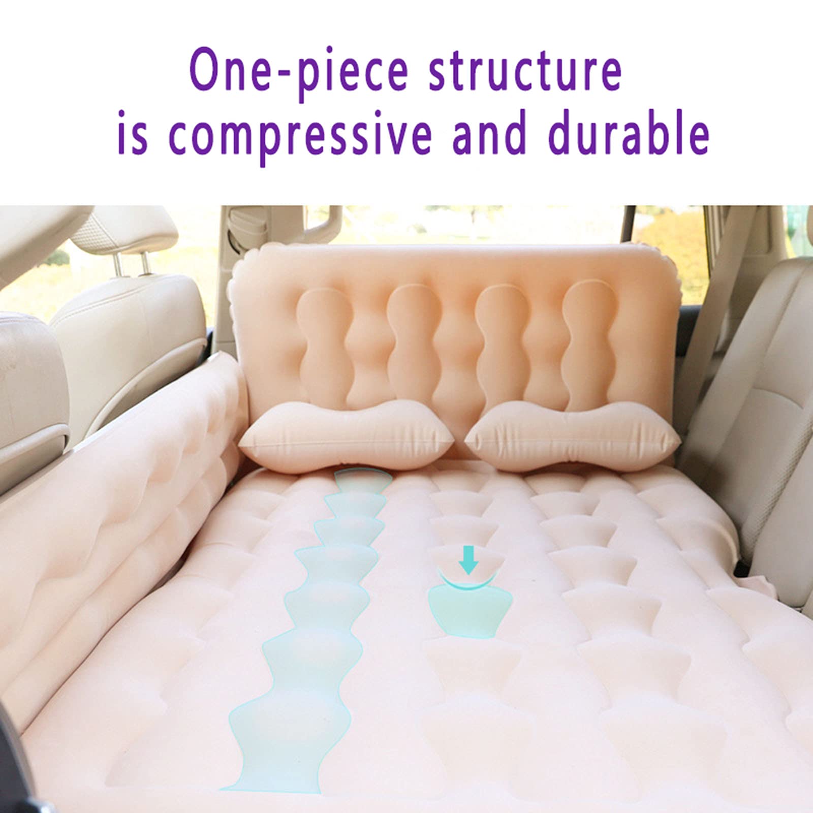 Materasso Adria Portatile ADIRIGO Per SUV - Gonfiabile Con 2 Cuscini Per Campeggio E Viaggi - Foto 10