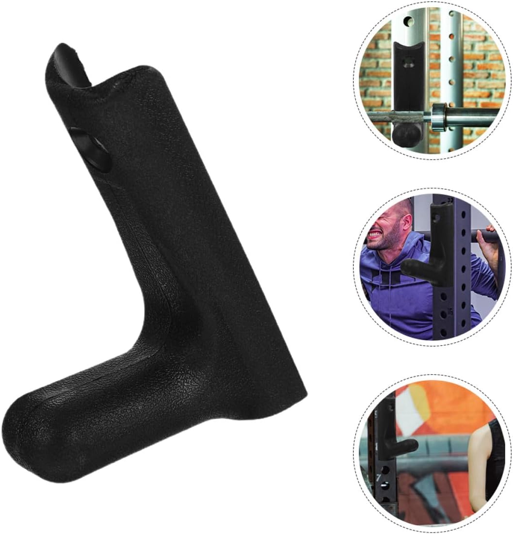 4pcs Wall Mounted Barbell Storage Rack Barbell Holder Weight Plates Organizer Hanger for Home Gym Strength Training Equipment