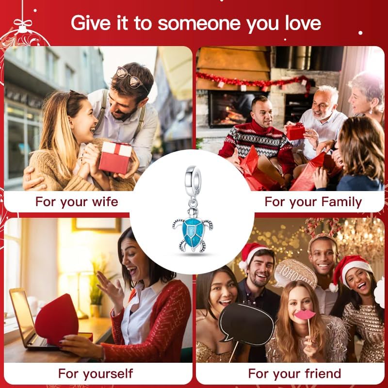 CYCUFF 925 Sterling Silver Charms Suitable for Charm Necklaces, Bracelet Pendants Beads Jewellery Gift for Women - Image 8