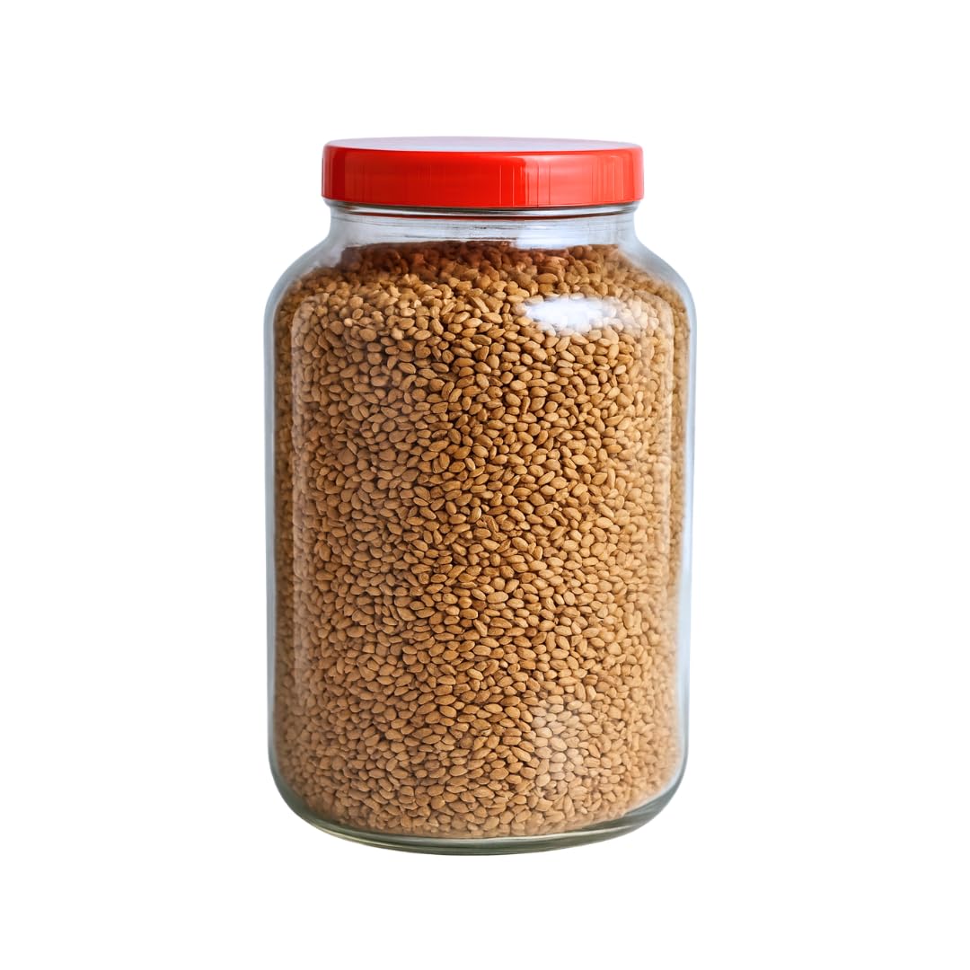 CROCO JAR Premium Glass Jar with Lid | Airtight Storage Container | Multipurpose Glass Jar for Kitchen, Snacks, Spices & More | Durable & Stylish | 2 Litre (2000ml | Set of 1-image-21