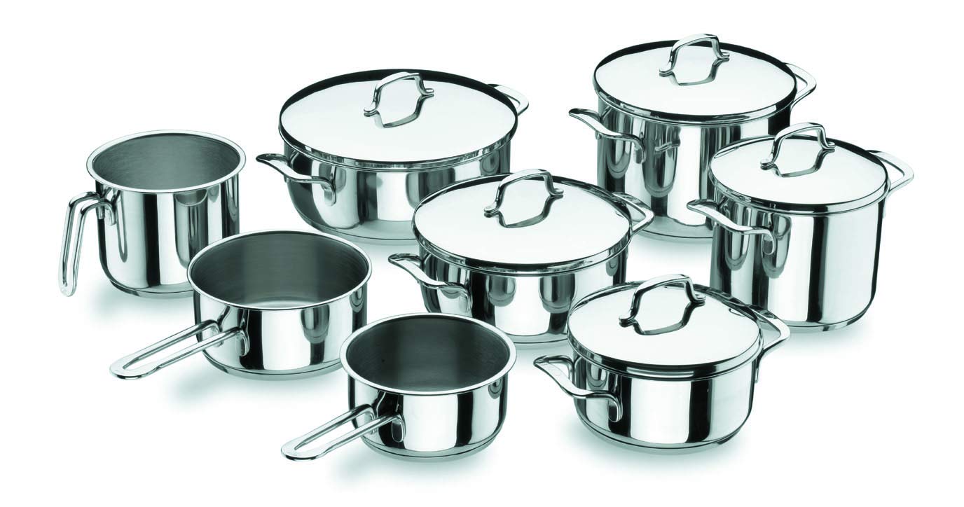 LACOR - 90026 - Cacerola con Tapa 26 Gourmet INOX