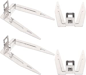 5-tlg. BBQ Grill Stop Set - Begrenzung Für Drehspieß & Hähnchen