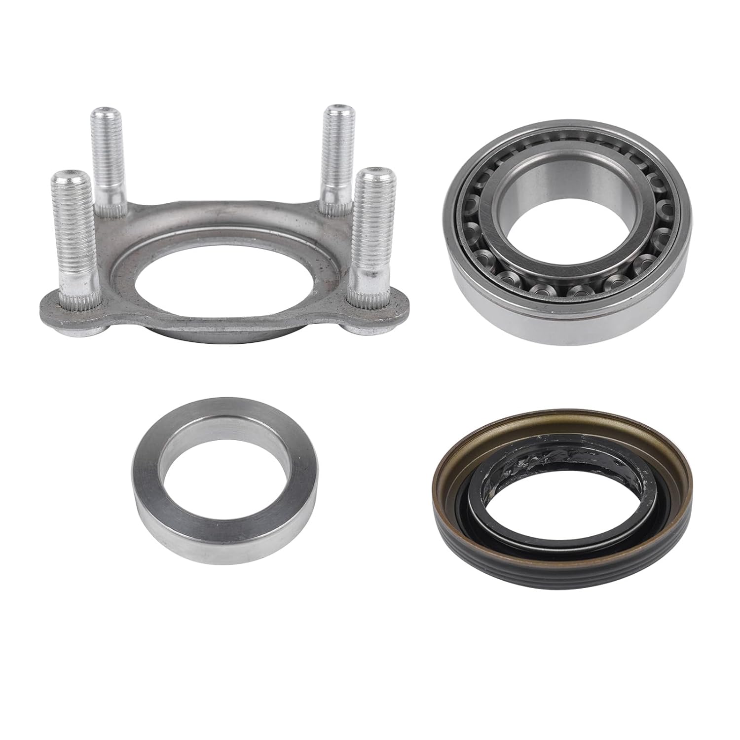 Rear Axle Bearing and Seal Kit Replacement for 2007-2017 Jeep JK Wrangler 3.6L 3.8L Part# 68008523AA, 68003270AA, 83503077, 68499023AA