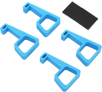 Bracket for PS4 Slim,4PCS Horizontal Version Anti Skid Heightening Bracket for PS4 Slim Console Cooling Legs Stand Holder Accessoies Blue