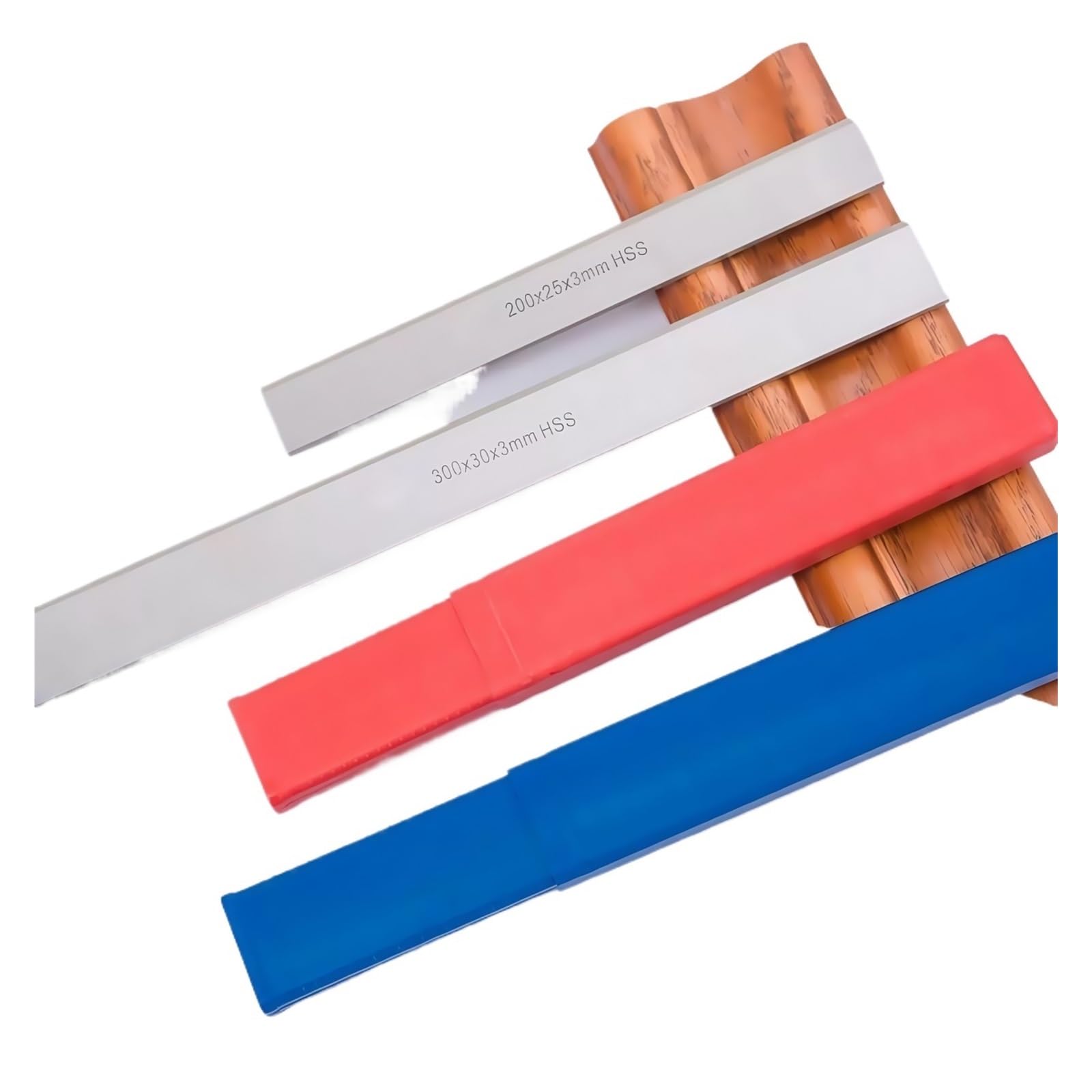 HSS Cuchilla cepilladora 1/3 cuchillas cepilladoras HSS de largo y ancho.(300x25x2mm 3pcs)