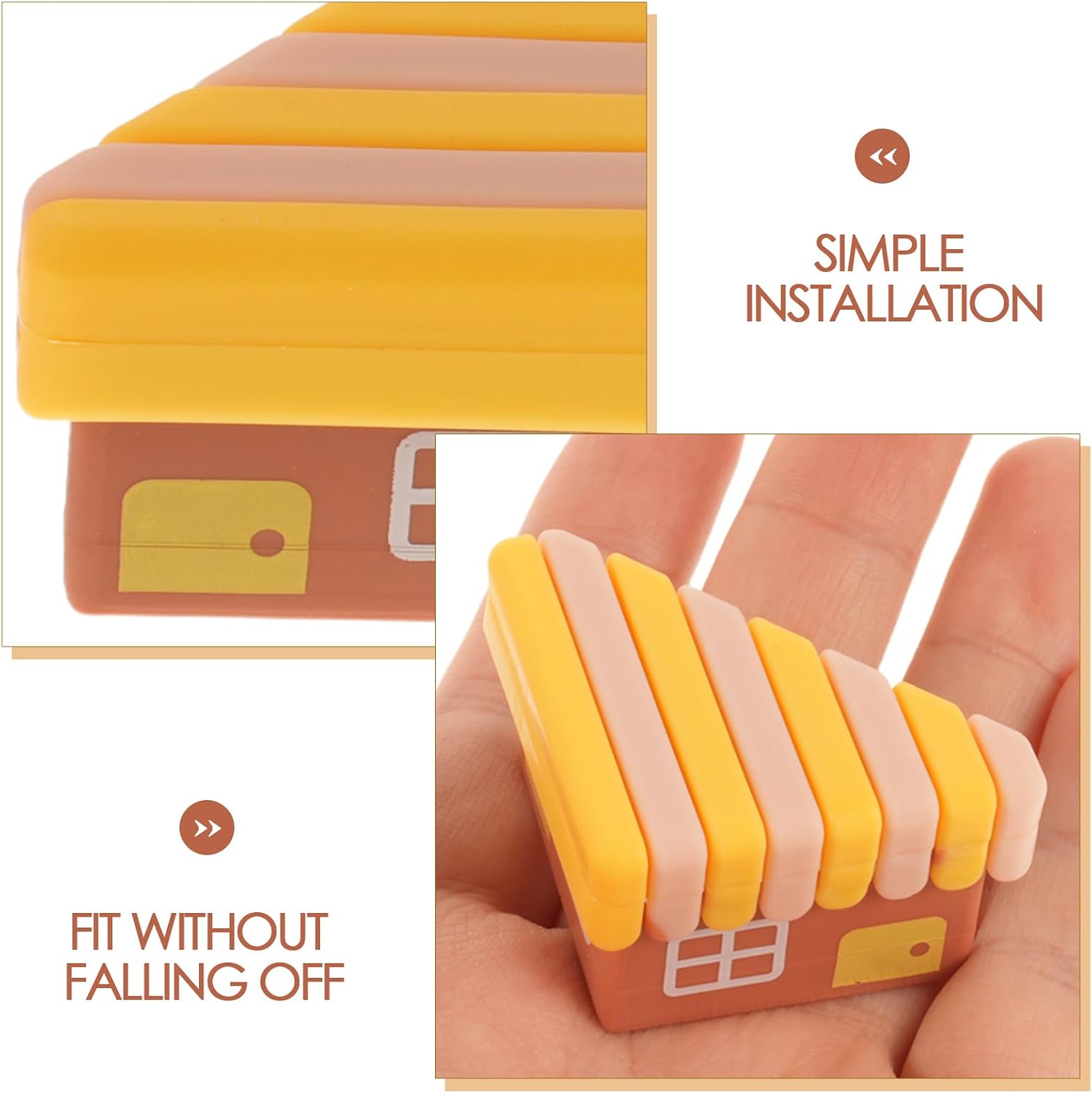 4pcs Table Corner Protectors for Safety, Soft PVC Furniture Edge Guards, Anti-Collision Bumpers for Dining and Living Room Tables, Pink and Yellow