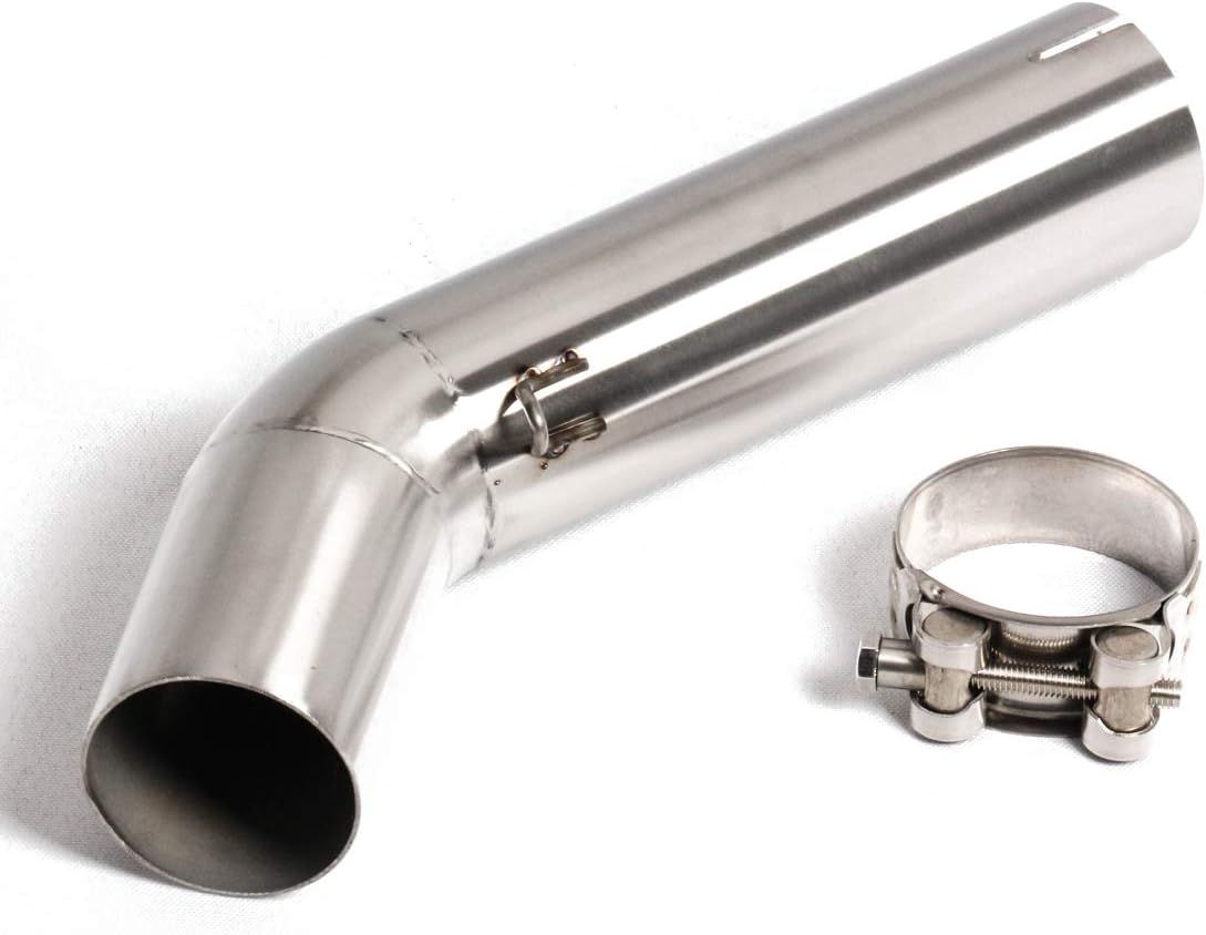 ISTUNT Motorcycle Modified Exhaust System Slip on Middle Link Pipe for Suzuki GSXR 600 750-2006 2007 years